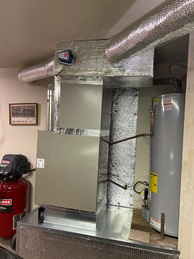 Customer photo of work by Steve's Plumbing Heating & Air Conditioning, from Sam Vander Ploeg's review