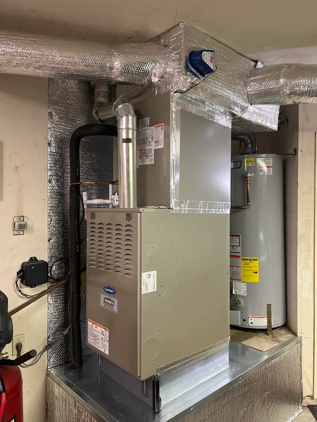 Customer photo of work by Steve's Plumbing Heating & Air Conditioning, from Sam Vander Ploeg's review