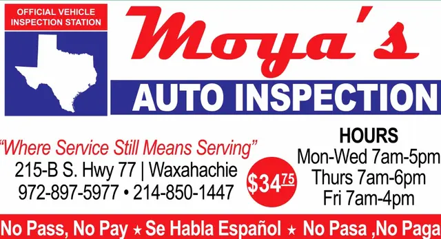 Moya's Auto Inspection and Emission Testing — photo from the business 6