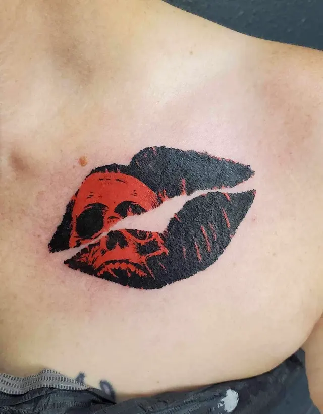 Customer photo of work by Soul Sketch Ink, from Gena Thiele's review