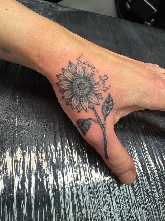 Customer photo of work by Soul Sketch Ink, from Gena Thiele's review