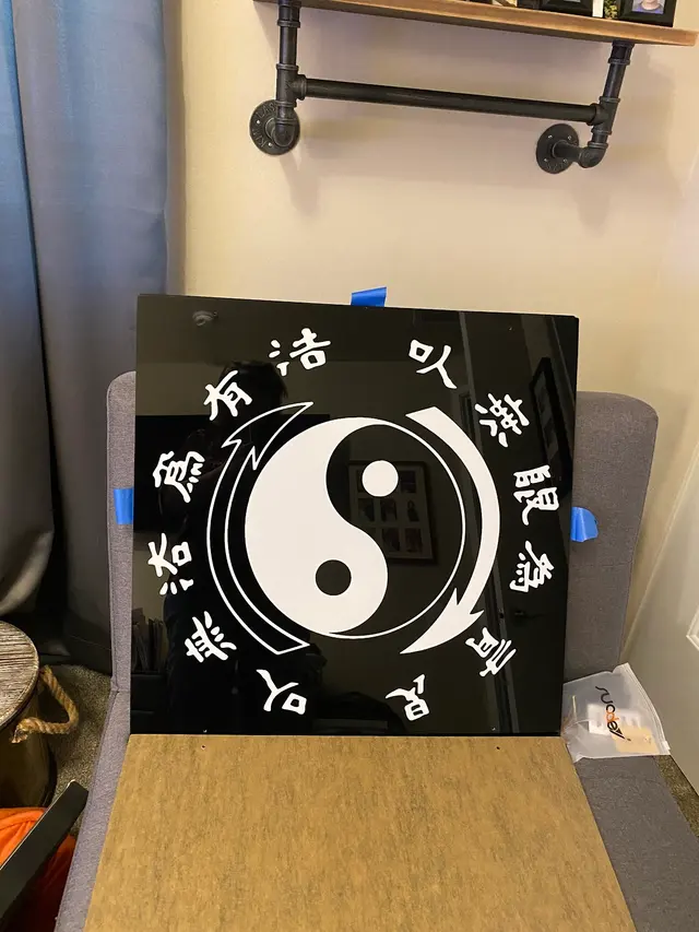Customer photo of work by Graphic Silkscreen, from Cynde Chaffin's review
