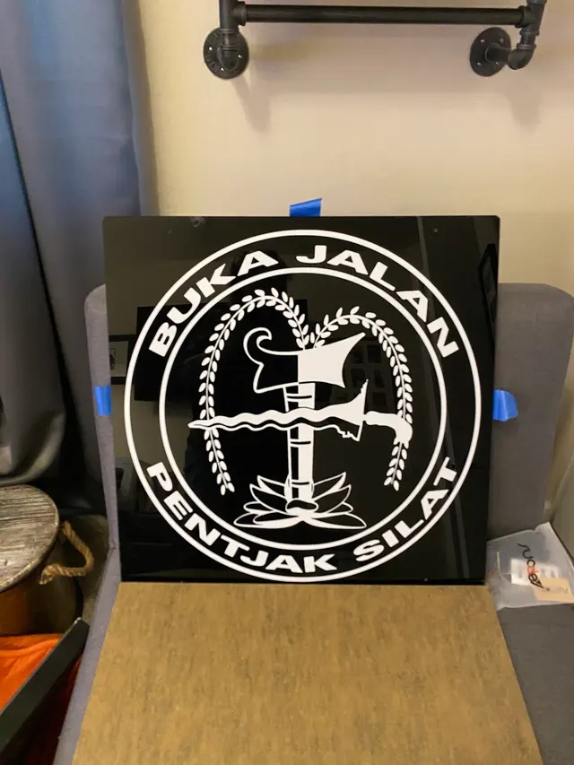 Customer photo of work by Graphic Silkscreen, from Cynde Chaffin's review
