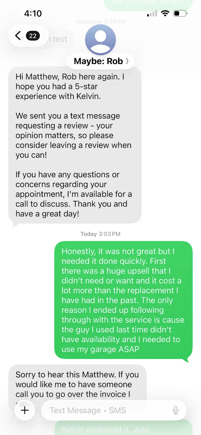 Precision Garage Door Service of Long Island — customer photo 11