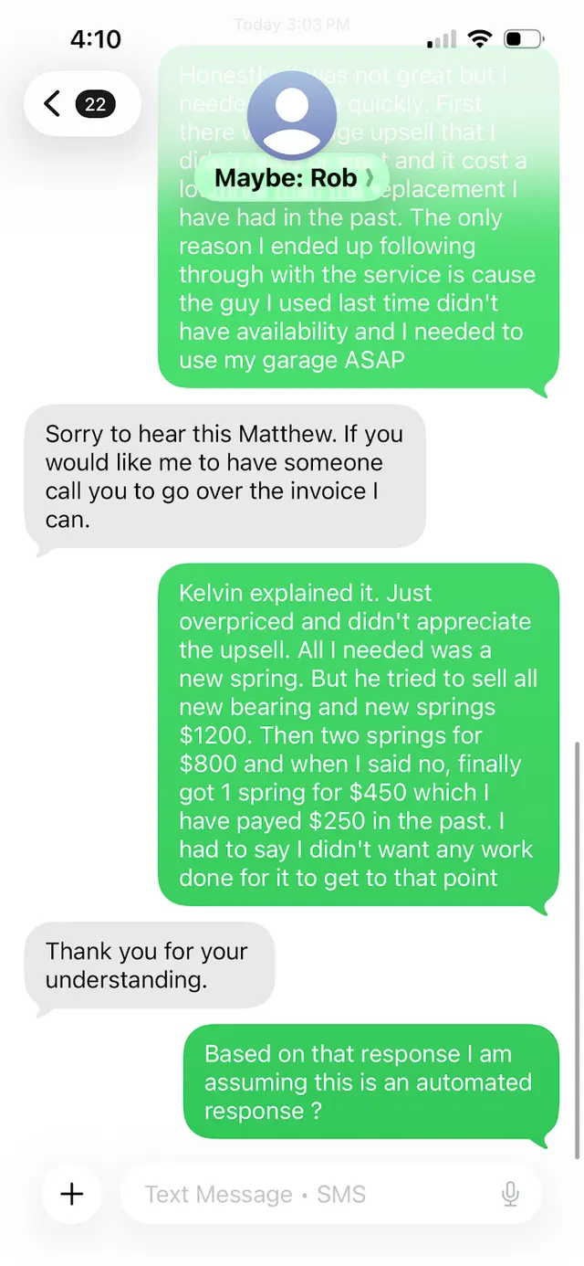 Precision Garage Door Service of Long Island — customer photo 12