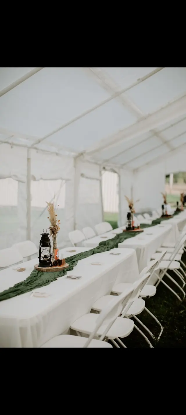 Customer photo of work by Knees Up Events, from Trisha's review