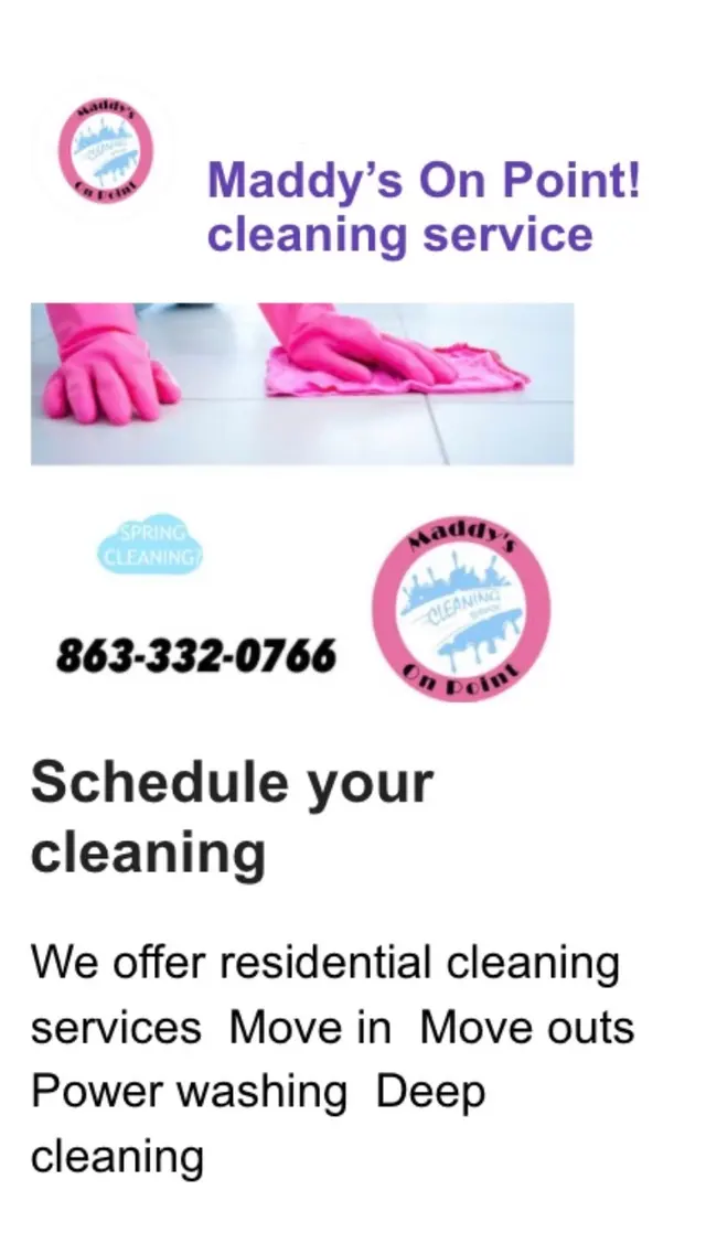 Maddy's On Point! cleaning service — photo from the business 11