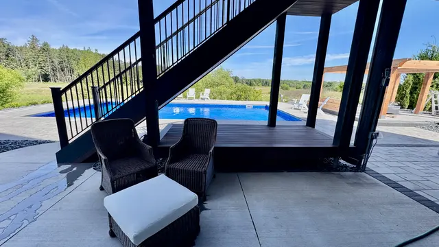 Customer photo of work by CHS Custom Decks & Design, from Anne Wilson's review