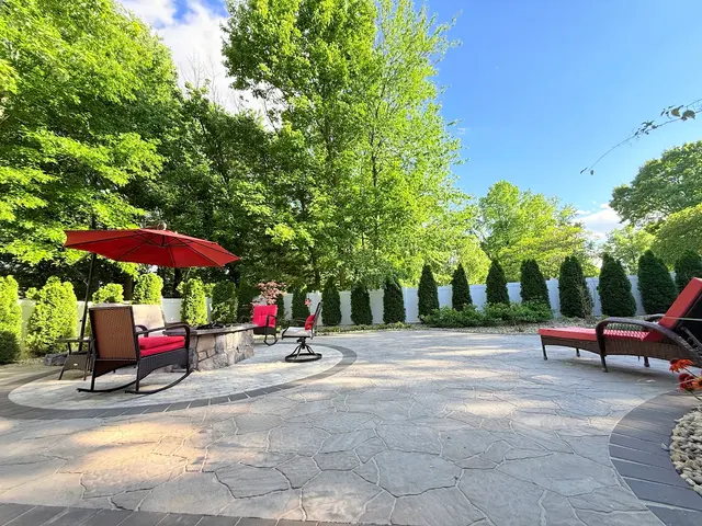 Customer photo of work by Creekside Landscapes, from Danielle Riedle's review