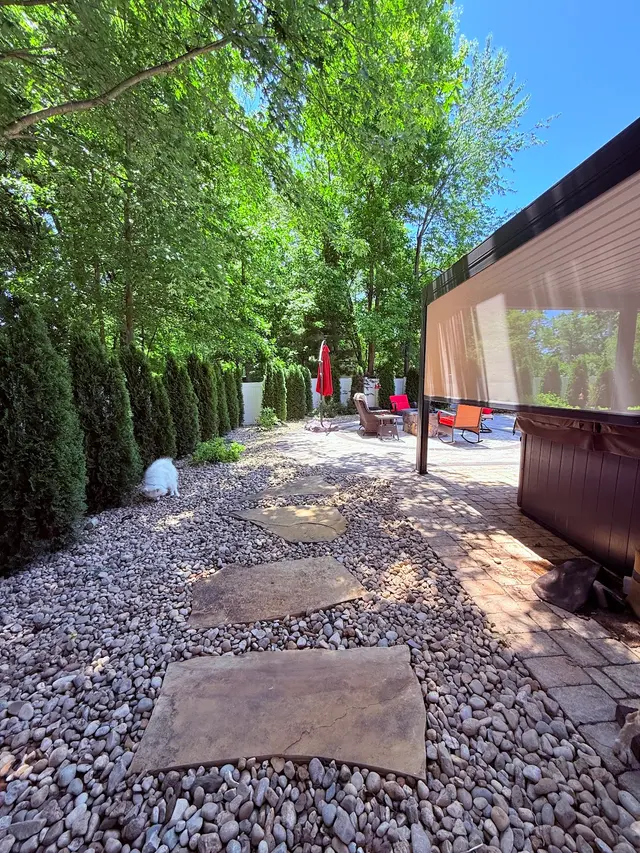 Customer photo of work by Creekside Landscapes, from Danielle Riedle's review