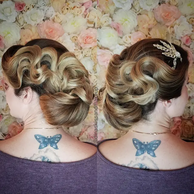 Dina's Kiss & Makeup -Hair & Airbrush Tans — photo from the business 3