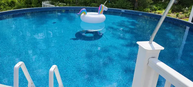 Customer photo of work by Dave's Pool Sales & Service, Inc., from Elizabeth Forbes's review