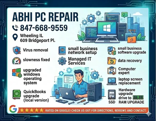 Abhi pc repair — photo from the business 5