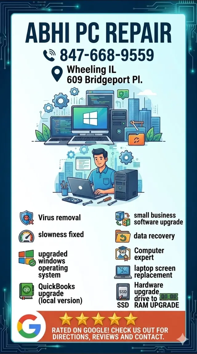 Abhi pc repair — photo from the business 6