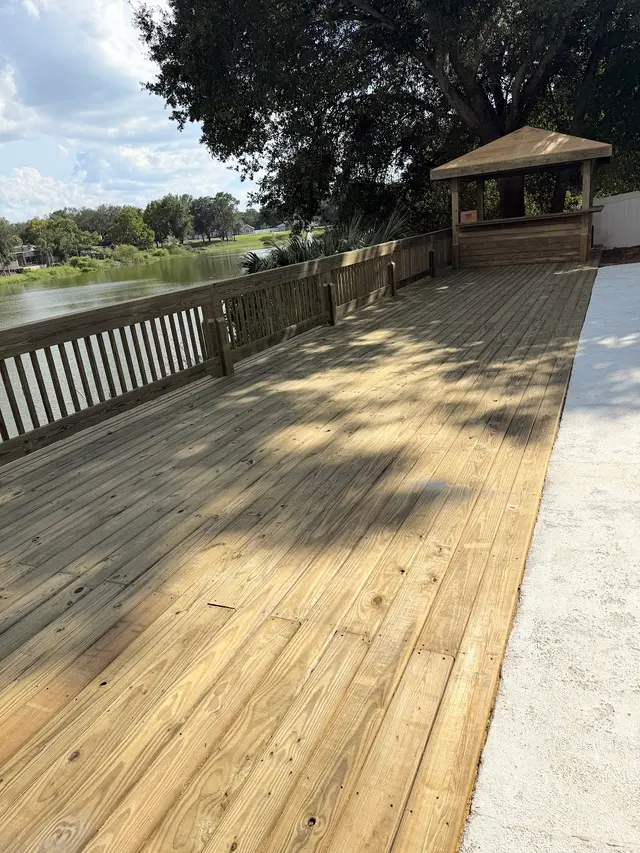Customer photo of work by Summertime Deck and Dock, from Sherin Davis's review