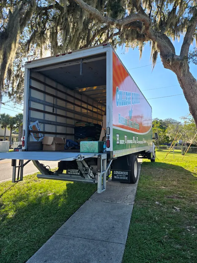 Customer photo of work by College Hunks Hauling Junk and Moving Orlando, from Maliha Arif Khan's review