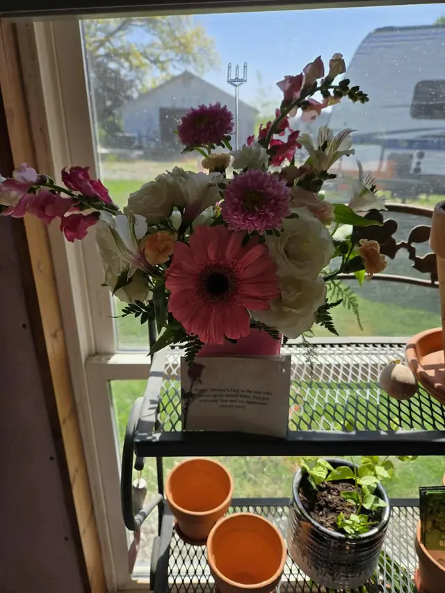 Customer photo of work by Cafe Sign Floral and Gift, from kristina lynn's review