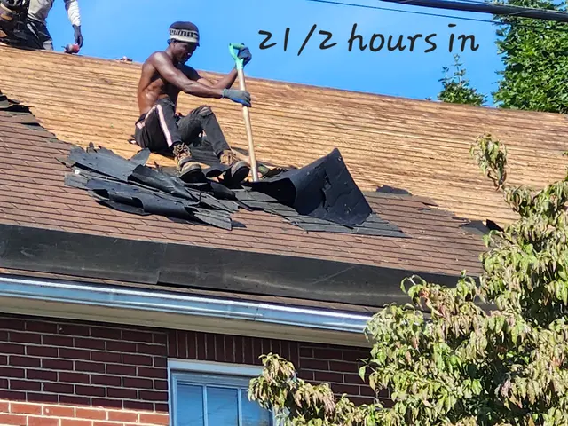 Customer photo of work by Dependable Roofing Inc, from Christine Knouse's review