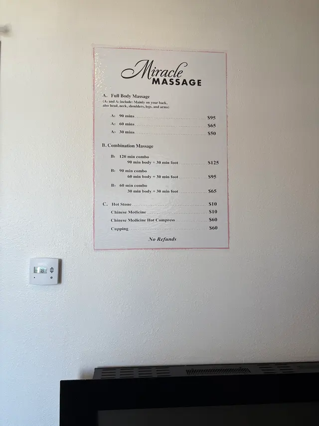 Miracle Massage Spa-San Marcos LICENSE NO: 210034846 — customer photo 12