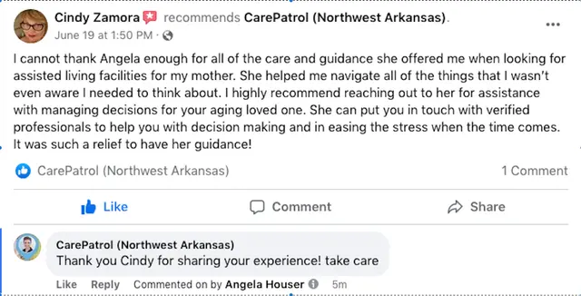 CarePatrol of Northwest Arkansas — photo from the business 12