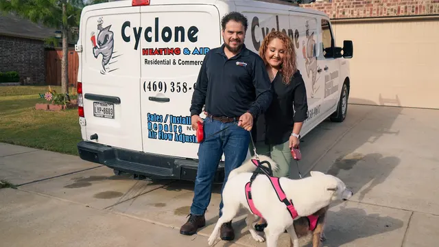 Cyclone Heating and Air Conditioning Forney, TX — photo from the business 9