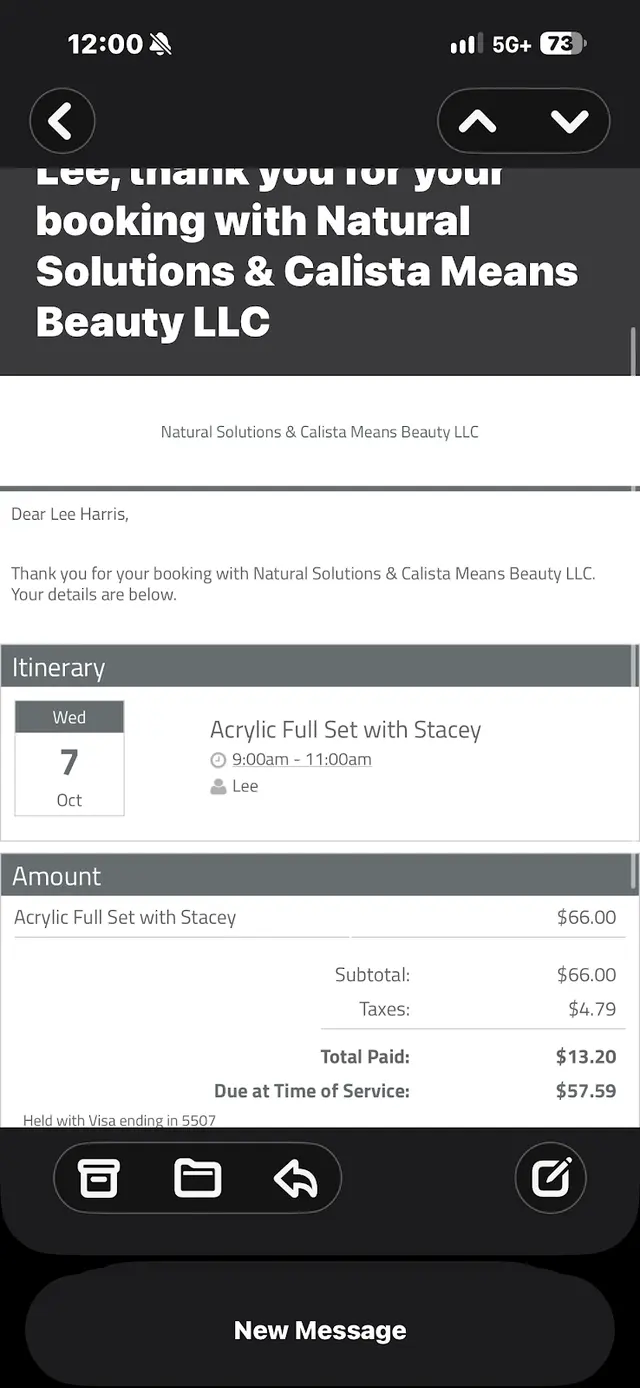 Natural Solutions & Calista Means Beauty LLC — customer photo 12