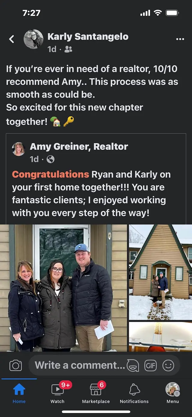 Amy Greiner, Realtor — photo from the business 9