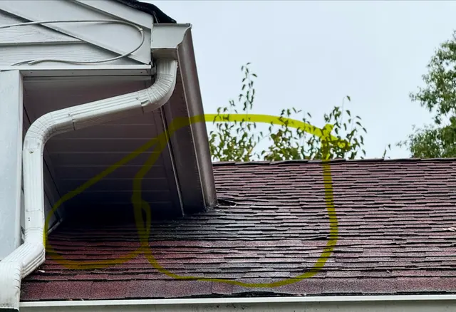 Customer photo of work by Everstand Roofing & Gutters, from Dmitry Rimsky's review