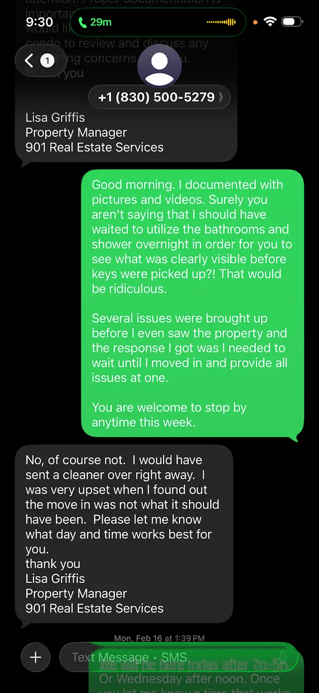 Customer photo of work by 901 Real Estate Services, from KIMBERLY CLARK's review