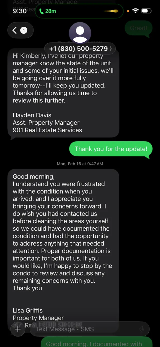 Customer photo of work by 901 Real Estate Services, from KIMBERLY CLARK's review