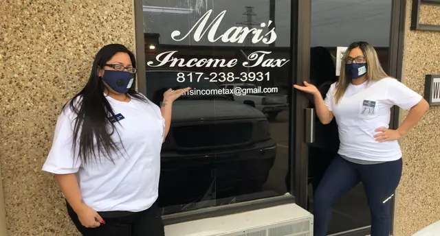 MARI'S INCOME TAX — photo from the business 7