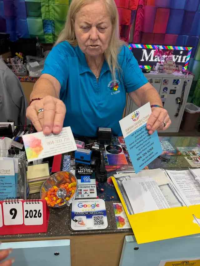 Customer photo of work by Rainbow Mobile Notary And Nuptials Wedding Officiants Network, from Jennifer White's review