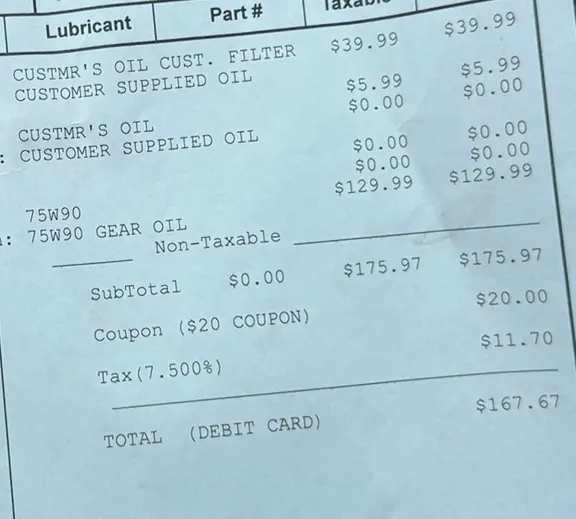 Famous Quick Lube #4 — customer photo 8