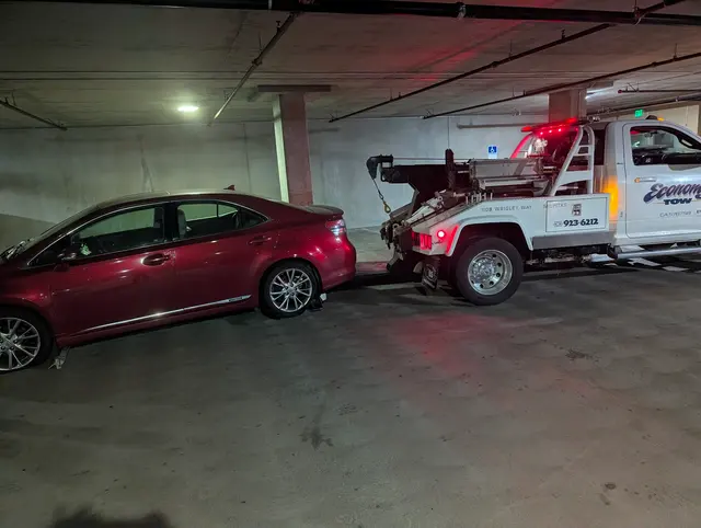 Customer photo of work by Economy Tow, from Kevin Wang's review