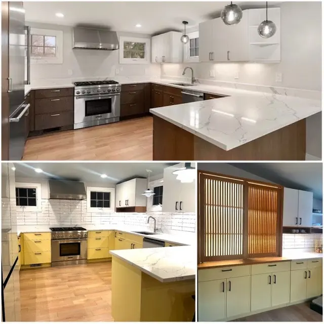 Customer photo of work by color theory Boston, from Haley Lee's review