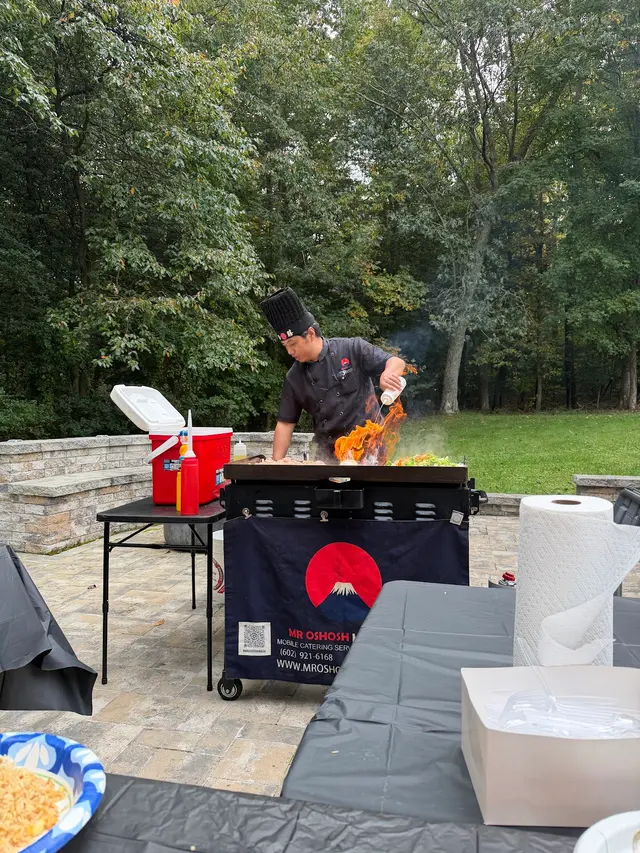Hibachi at Home by Mr.OshOsh Hibachi Catering service — customer photo 4