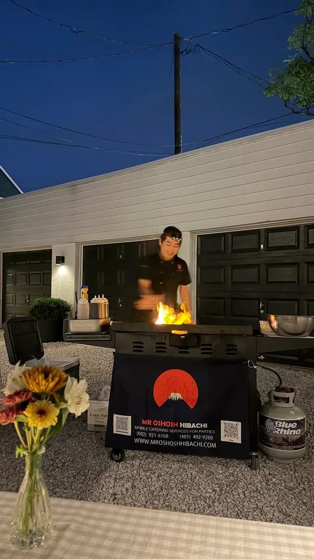 Hibachi at Home by Mr.OshOsh Hibachi Catering service — customer photo 6
