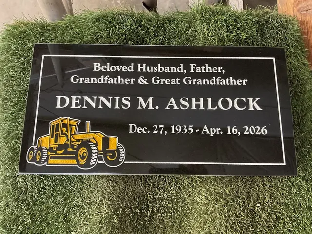 Customer photo of work by Bell Memorials - Headstones, Markers, Monuments, from Paul Regnart's review