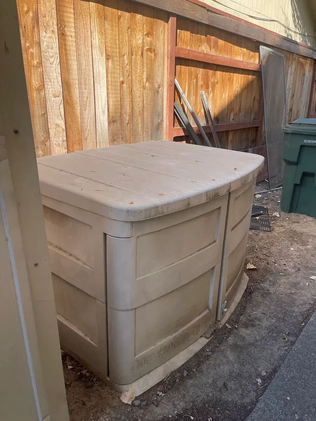 Customer photo of work by Simp's Junk Removal, from Poupak A's review