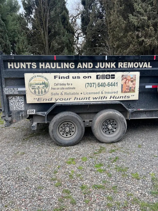 Hunts Hauling & Junk Removal LLC — customer photo 3