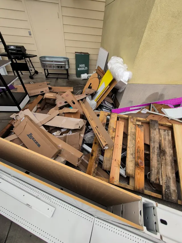 Customer photo of work by American River Hauling and Junk Removal, from Hannah Lilly's review