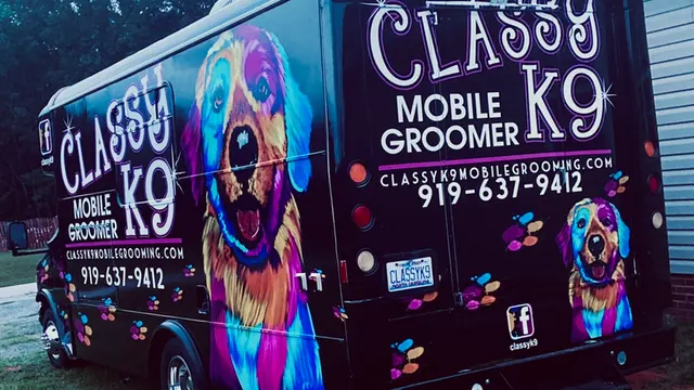 Classy k-9 mobile dog grooming — photo from the business 1