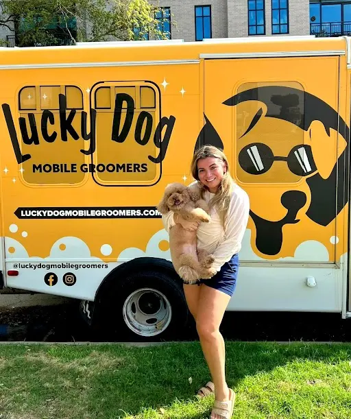 Lucky Dog Mobile Groomers - Raleigh, NC — photo from the business 1