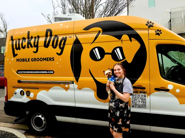 Lucky Dog Mobile Groomers - Raleigh, NC — photo from the business 8
