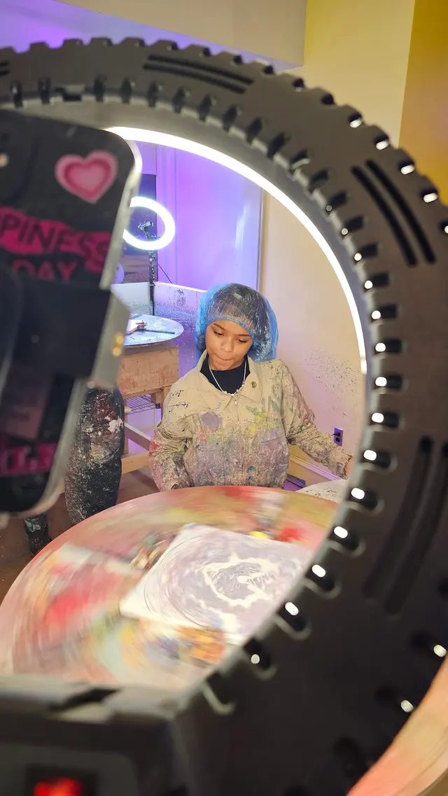 Spin Art Splatter Paint, Rage Room & Game Show (Atlanta) — photo from the business 3