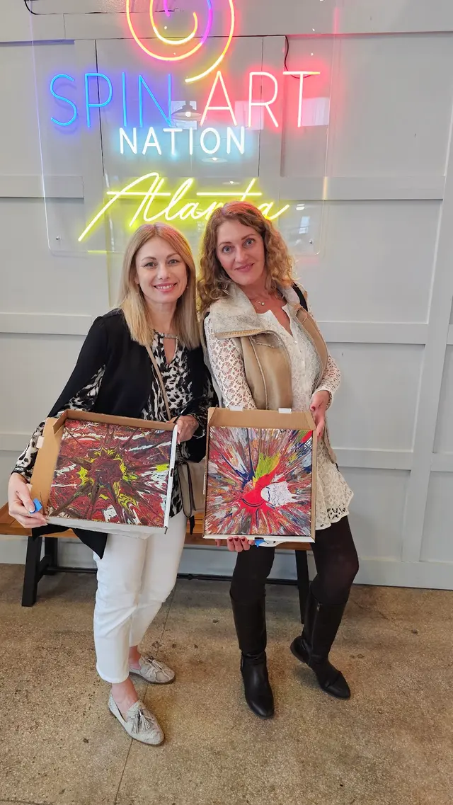 Spin Art Splatter Paint, Rage Room & Game Show (Atlanta) — photo from the business 10
