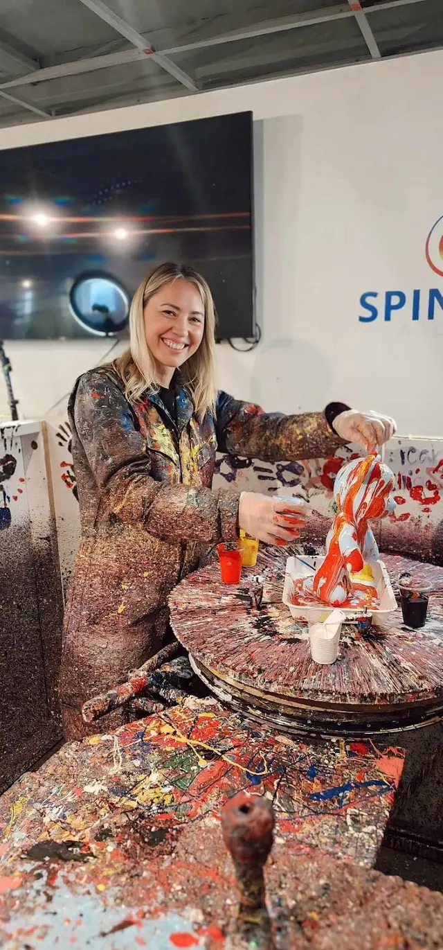 Spin Art Splatter Paint, Rage Room & Game Show (Atlanta) — photo from the business 1