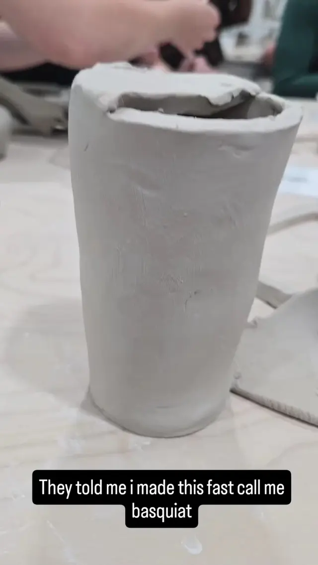 Customer photo of work by Molly Sanyour Ceramics Studio, from ShaYvonta Banner's review