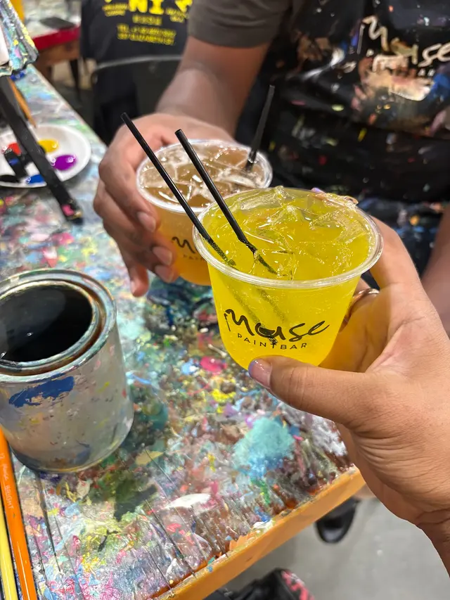 Customer photo of work by Muse Paintbar - The Battery, from Kamaria DeRamus's review