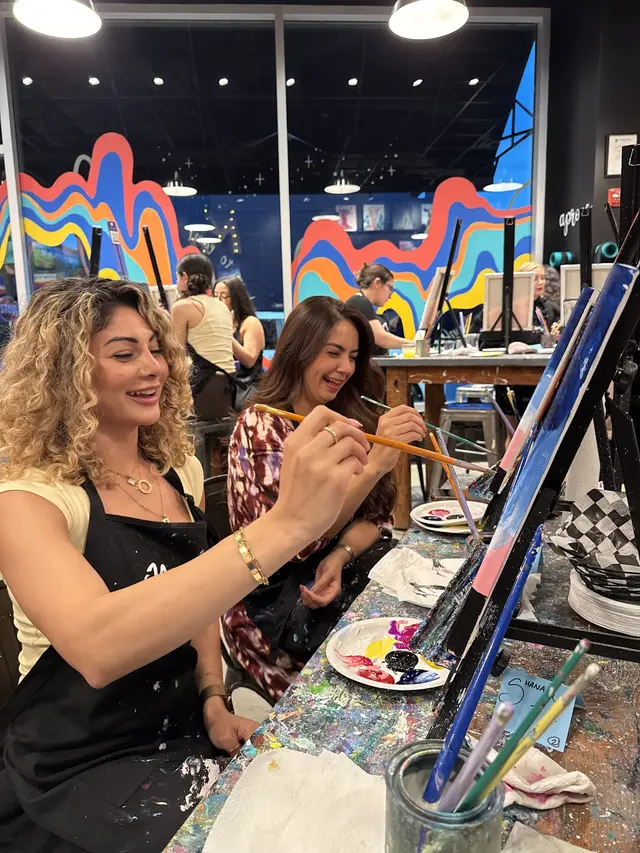 Muse Paintbar - The Battery — photo from the business 9